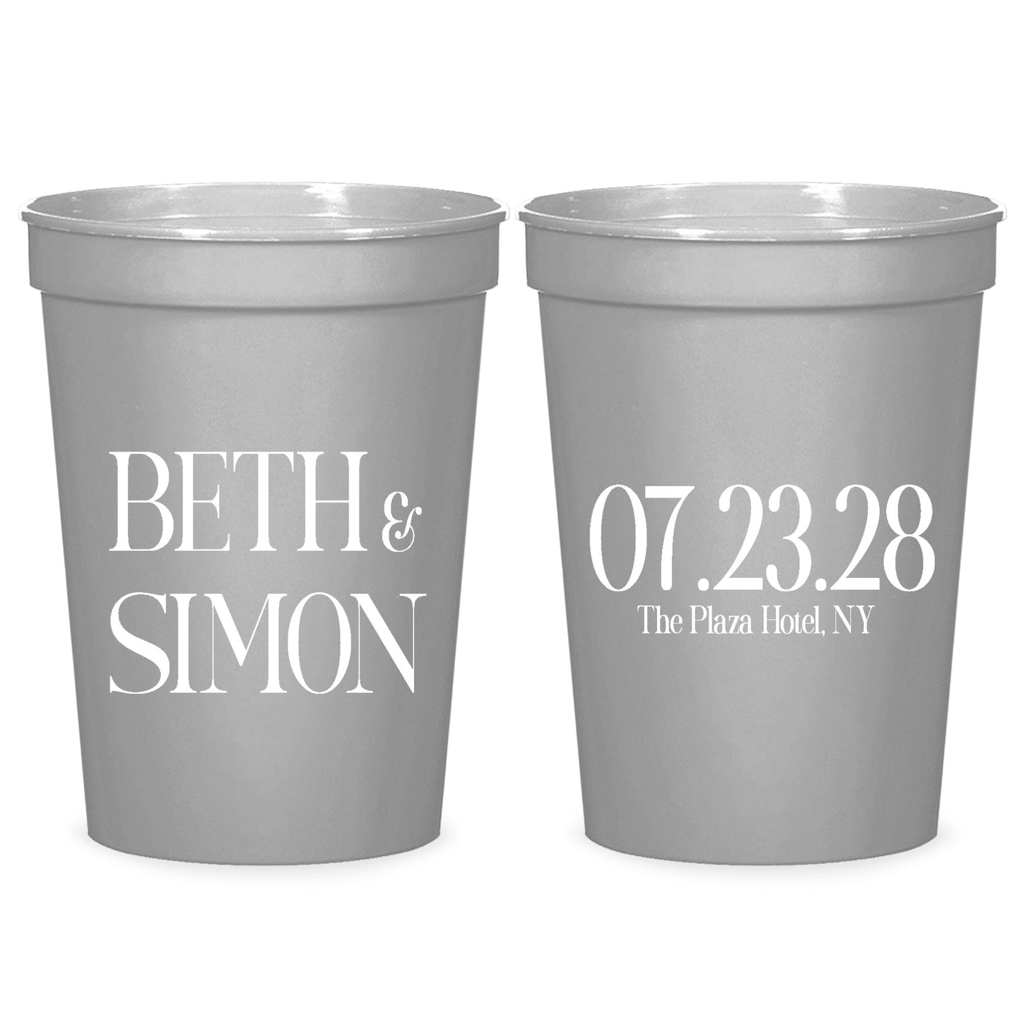 Wedding Stadium Cups (PK 384)