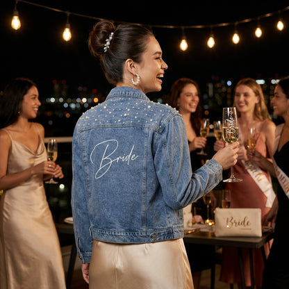 Blue Pearl Bride Jacket