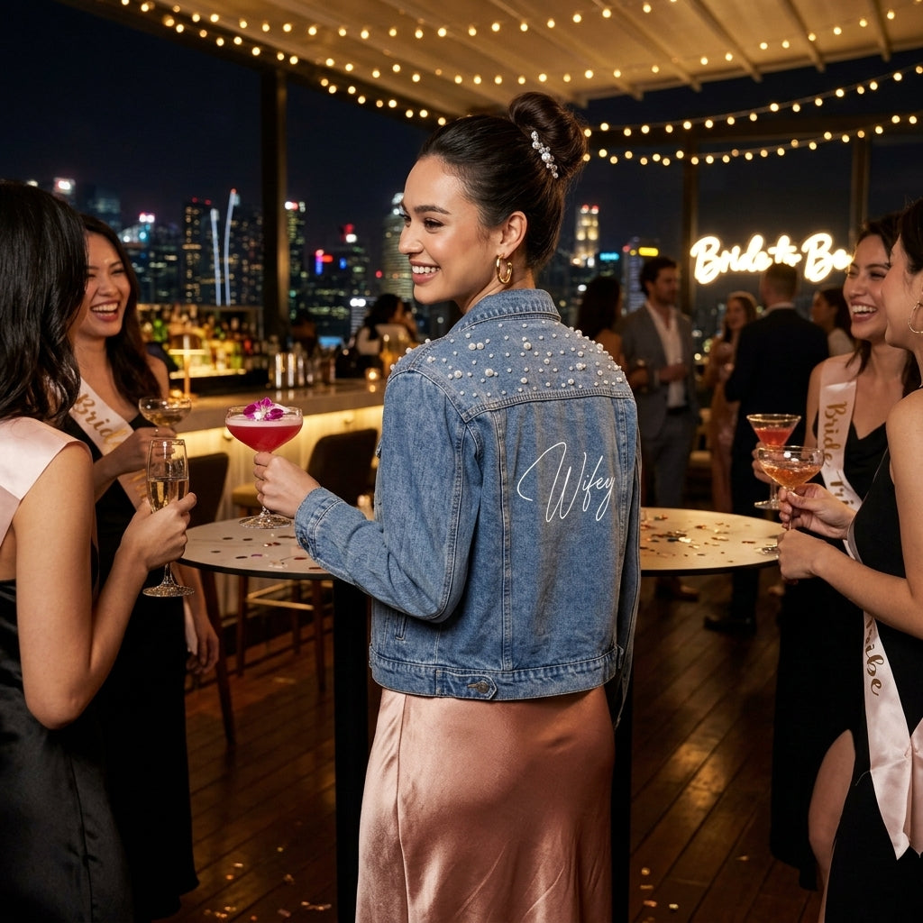 Blue Pearl Wifey Jacket