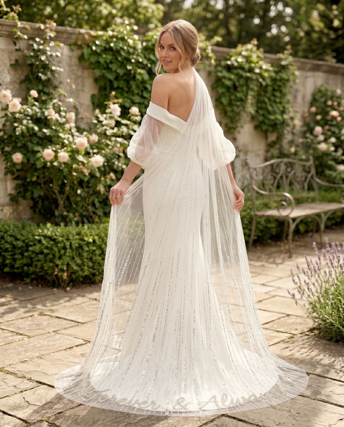 Luxury Sequin Bridal Veil