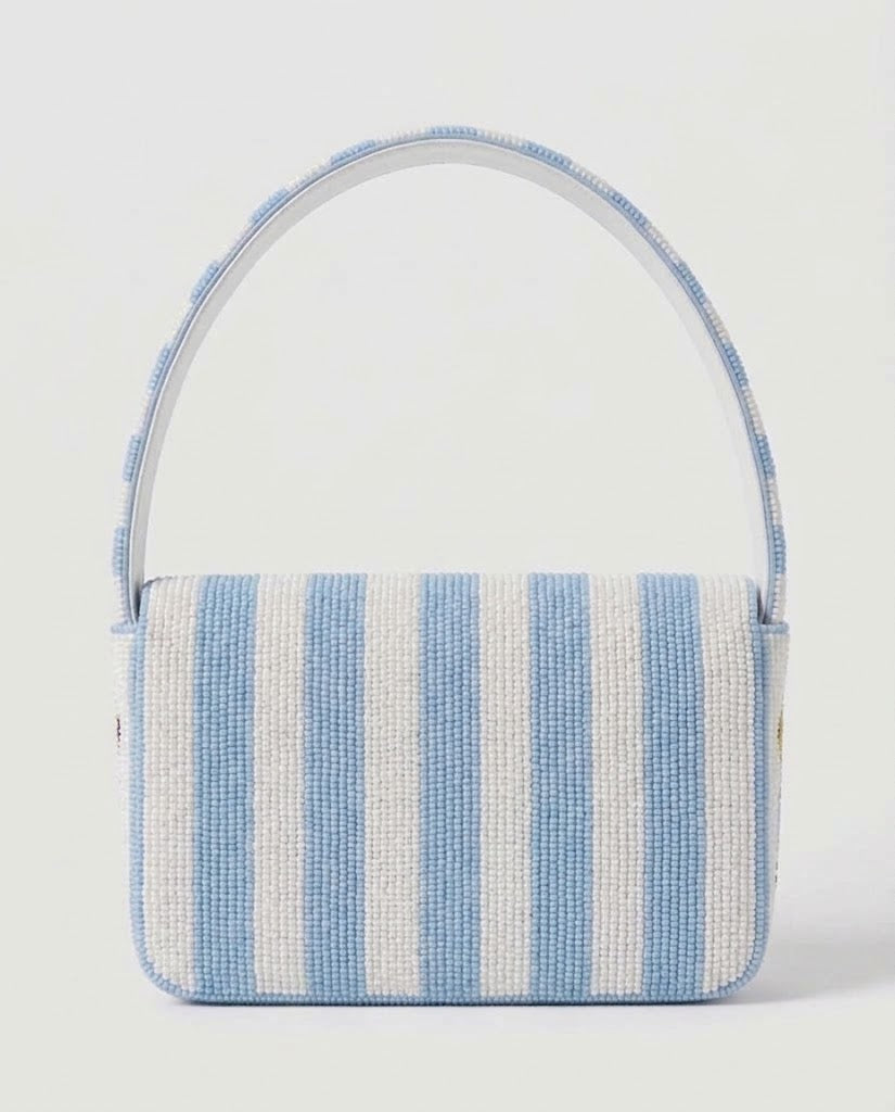 Personalized Racing Beaded Shoulder Bag