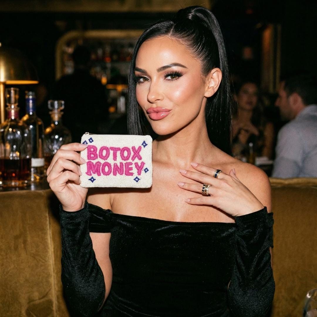 Botox Money Coin Purse