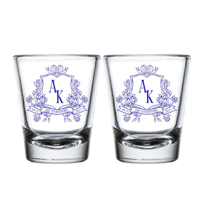 Personalized Wedding Shot Glasses (LP 356)