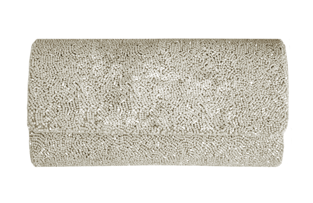 Beaded Barrel Clutch