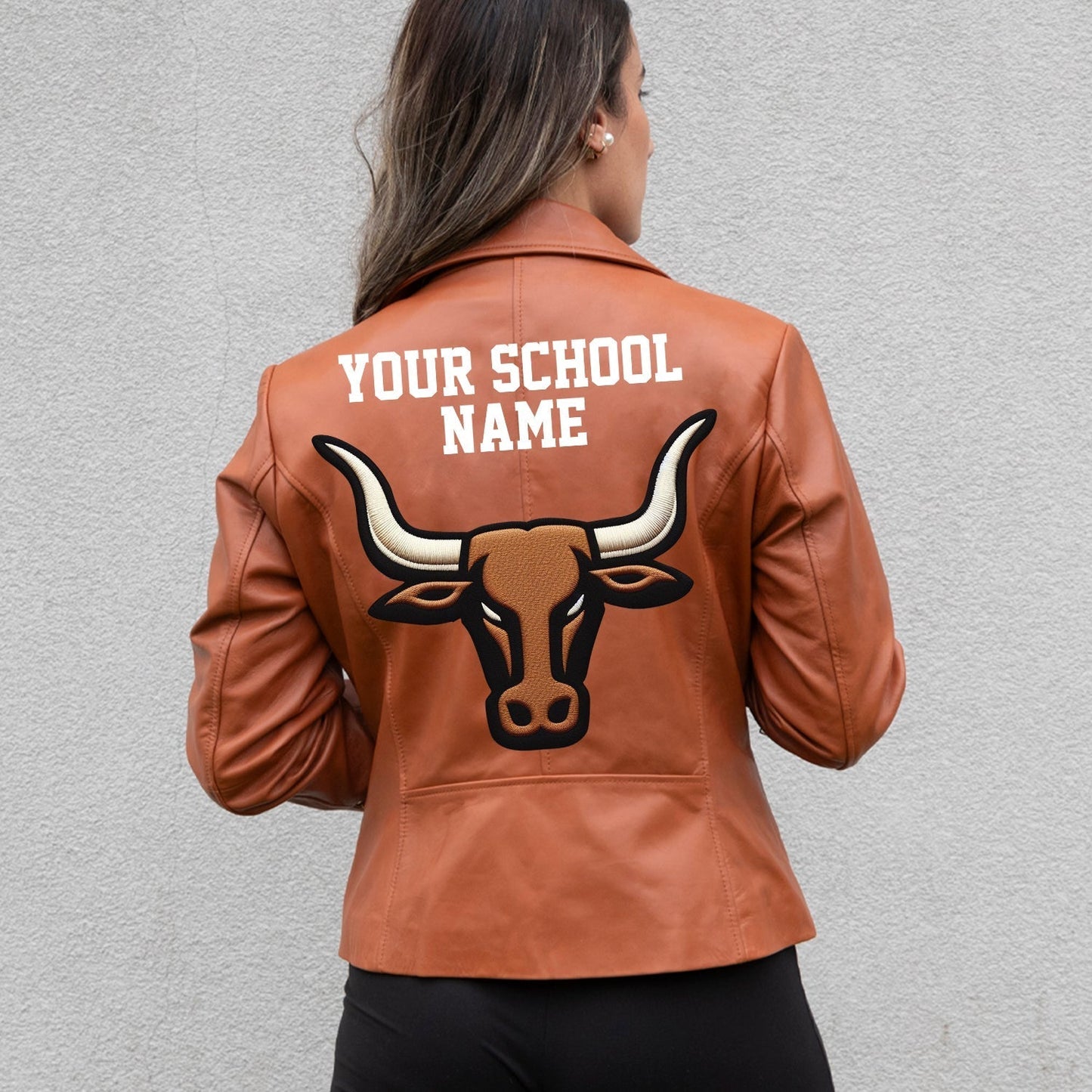School Team Leather Jacket