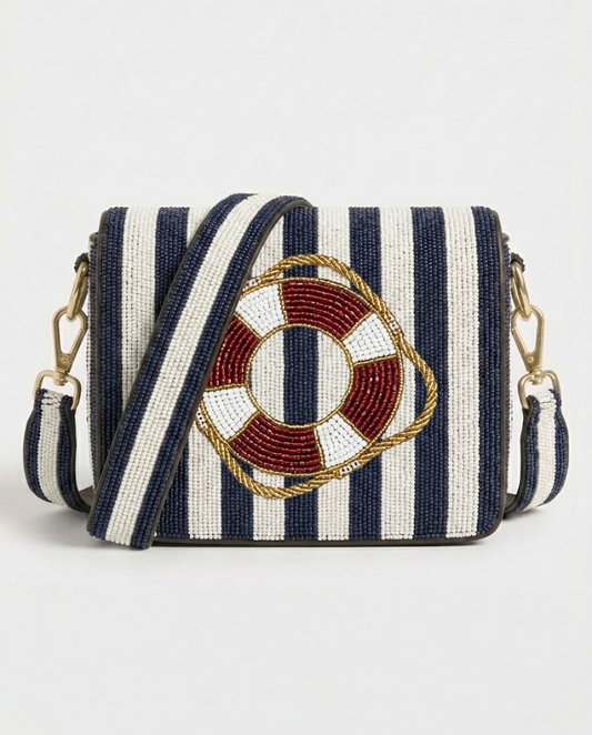 Nautical Lifebuoy Full Flap Clutch