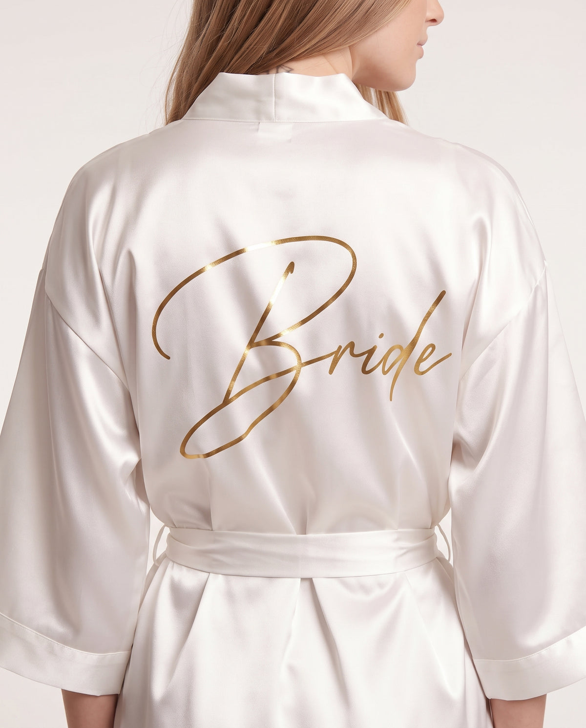 White Bride Robe