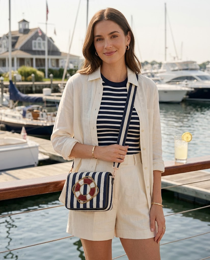 Nautical Lifebuoy Full Flap Clutch