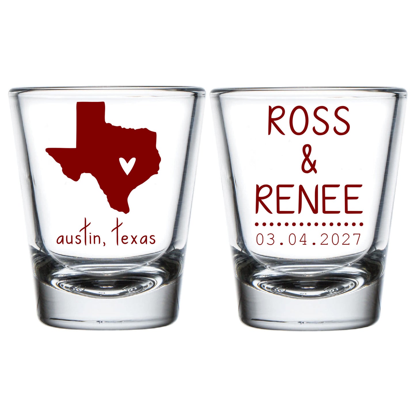 Custom Shot Glasses (CS 5)