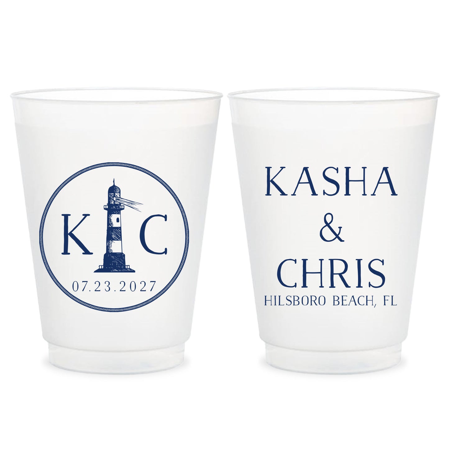 Customized Wedding Cups (CS 60)