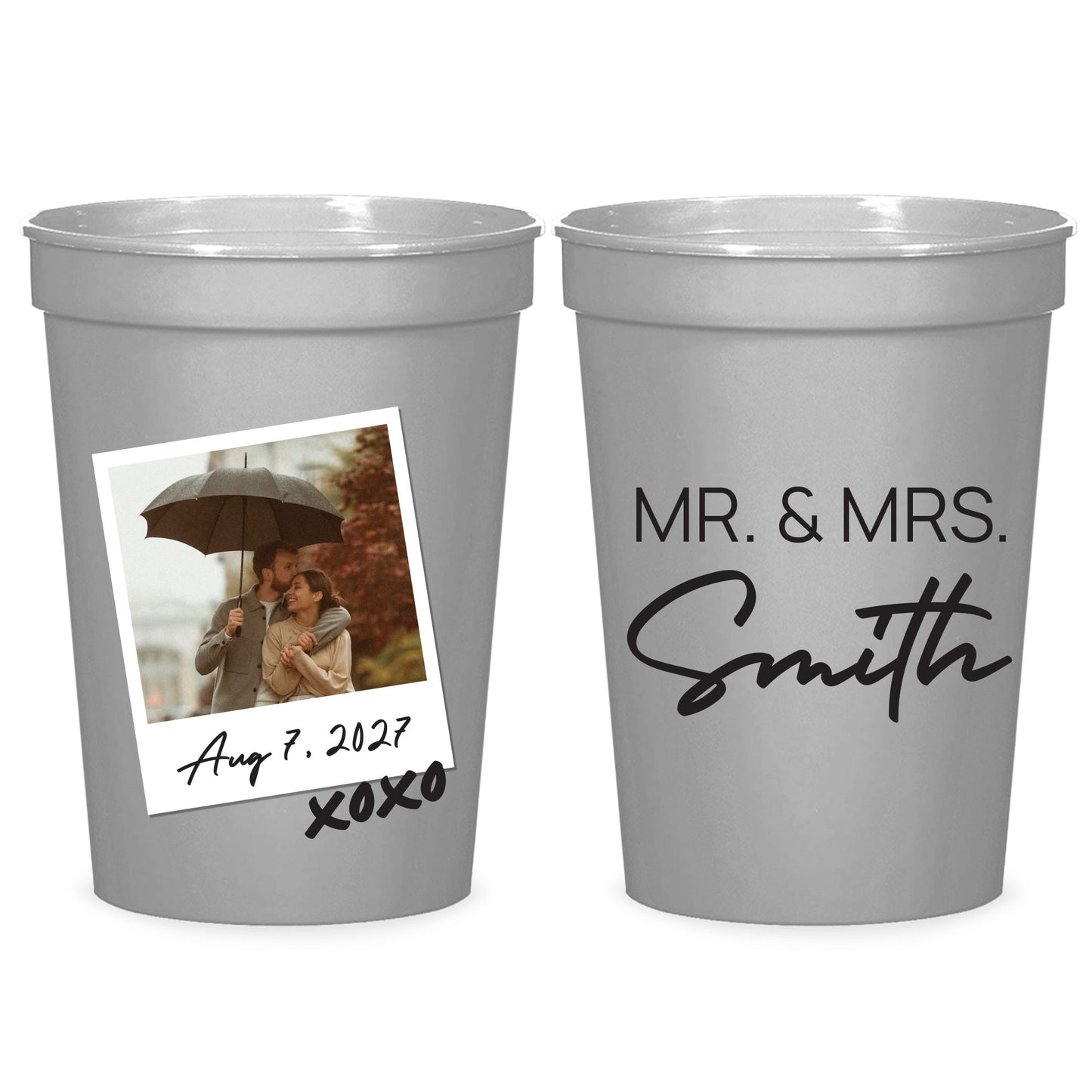 Full Color Wedding Stadium Cups (CS 631)