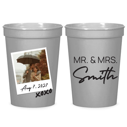 Full Color Wedding Stadium Cups (CS 631)