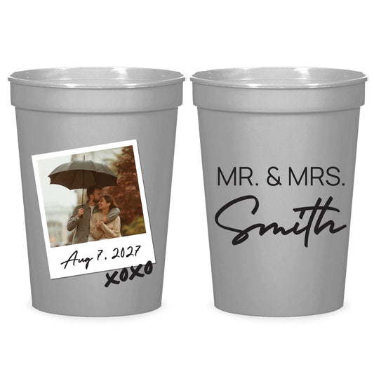 Full Color Wedding Stadium Cups (CS 631)