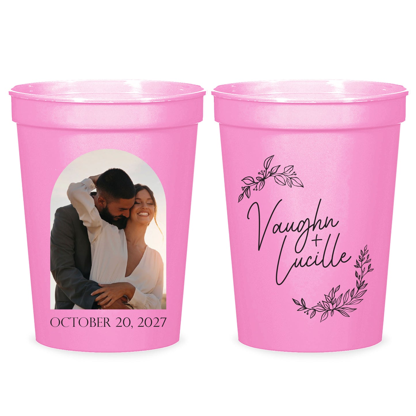 Full Color Portrait Custom Stadium Cups (CS 632)