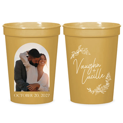 Full Color Portrait Custom Stadium Cups (CS 632)