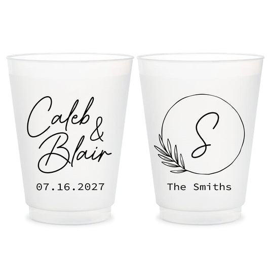 Personalized Frosted Cup Favors (LP66)