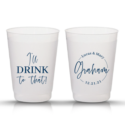 Custom Frosted Cup Favors (LP 69)