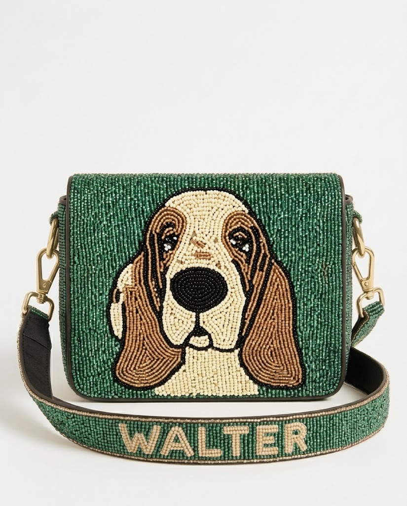 Custom Pet Beaded Purse