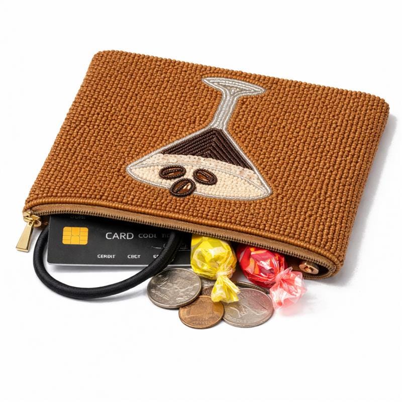 Espresso Martini Coin Purse
