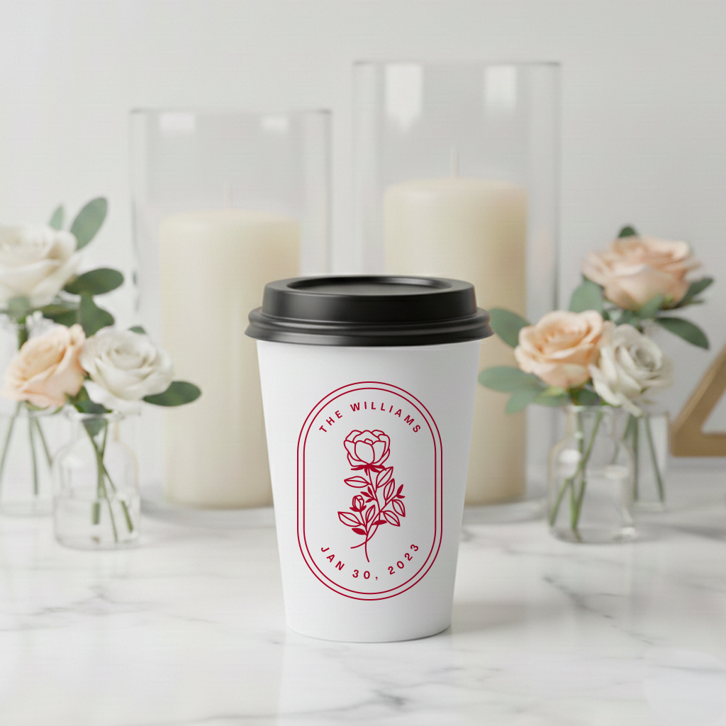 Floral Coffee Cups