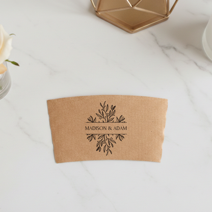 Floral Coffee Cup Sleeves