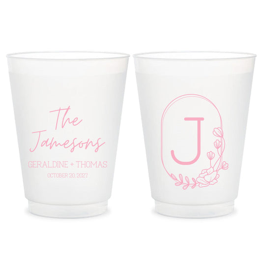 Frosted Cups Wedding Favors (LP 84)