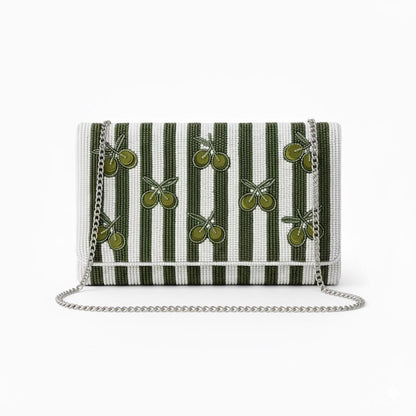 Martini Olive Clutch