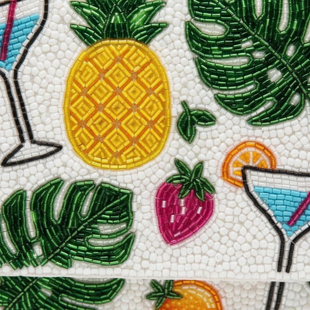 Pineapple Clutch Bag