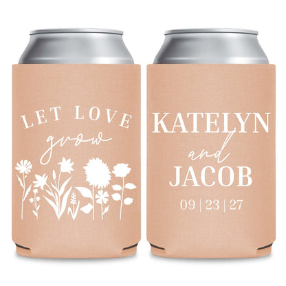 Floral Can Coolers