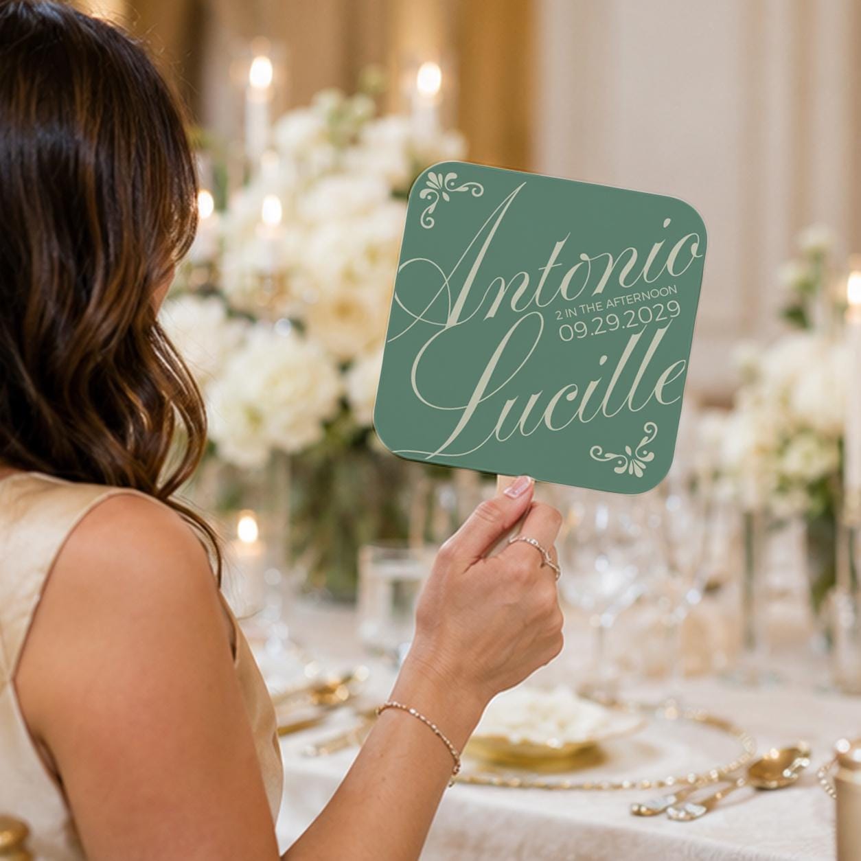 Custom Ceremony Fan Program