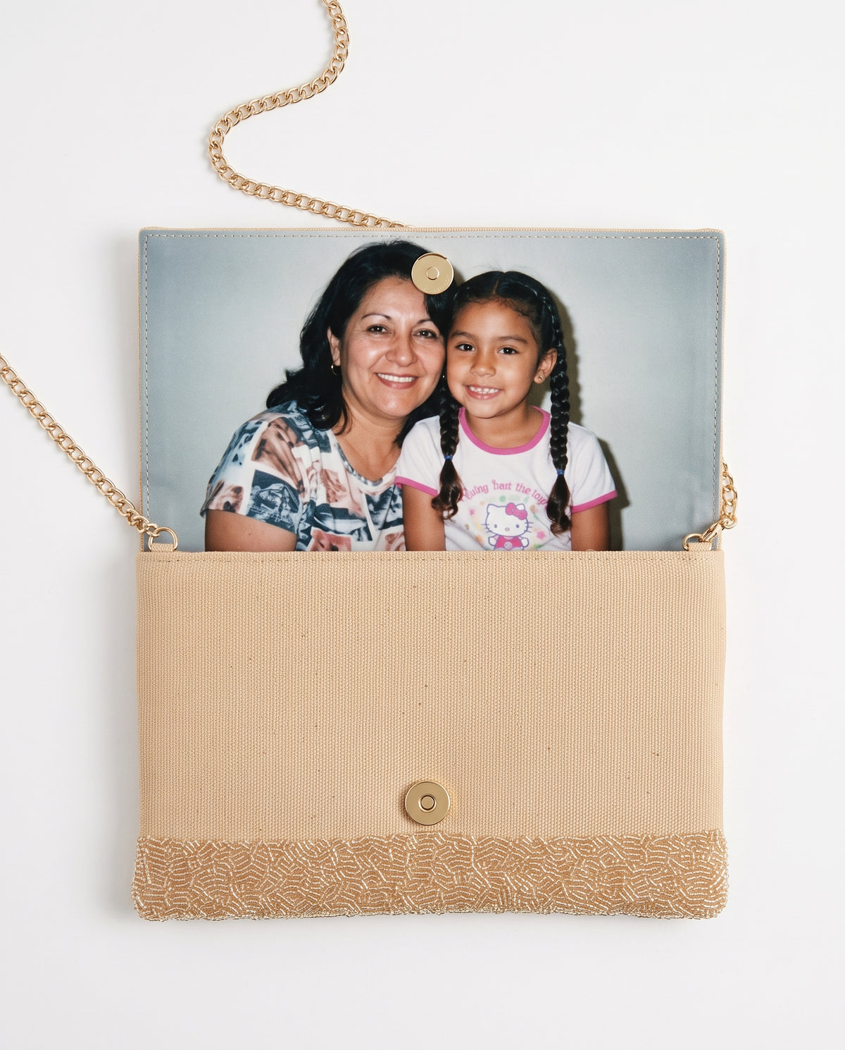 Custom Abuela Beaded Clutch Purse, Personalized Marigold Floral Evening Bag, Mexican Wedding Gift for Grandmother, Hand Beaded Bag