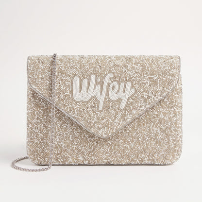 Wifey Clutch Bag - Bridal Purse & Handbag Gifts