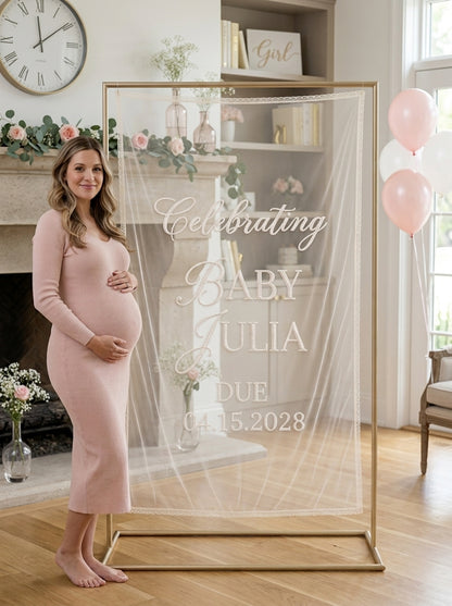 Personalized Baby Name Banner