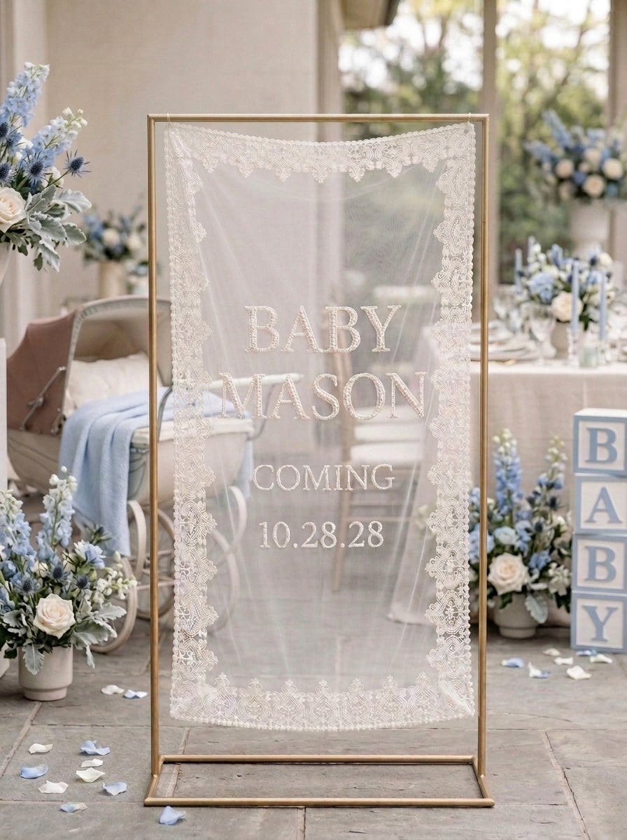 Personalized Baby Name Banner
