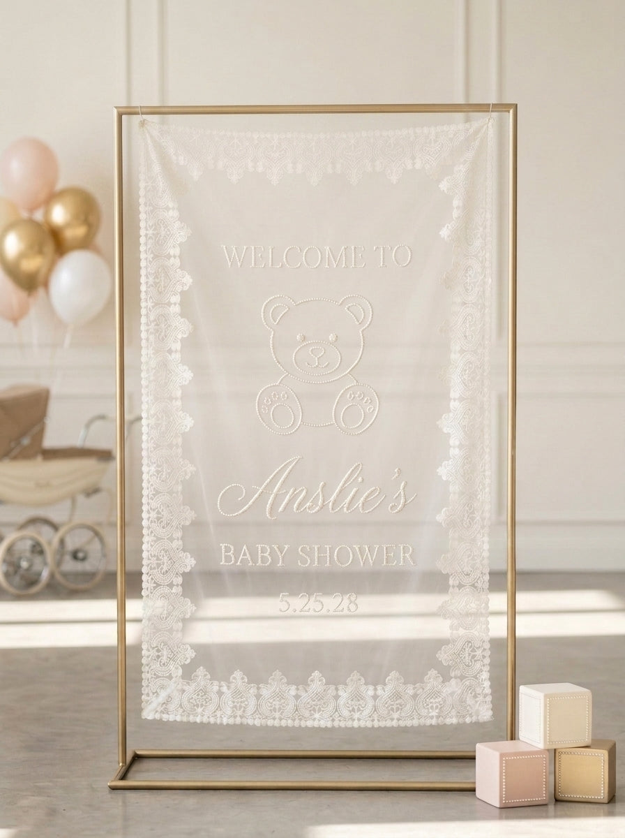 Personalized Baby Name Banner