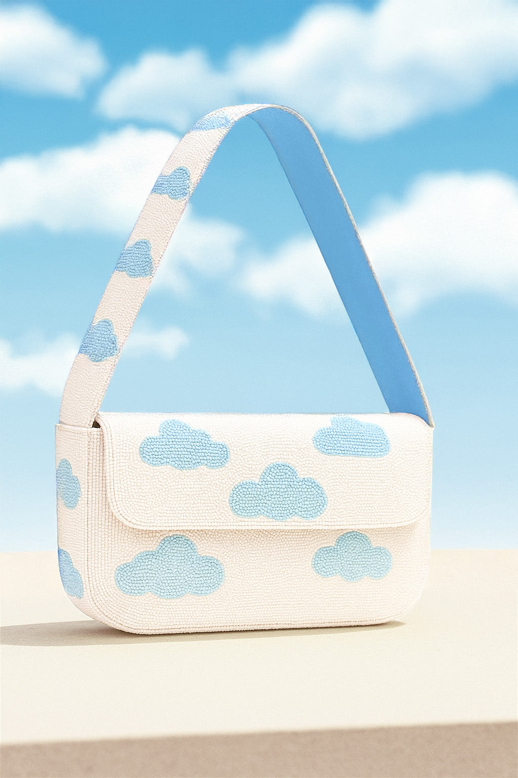 Beaded Cloud Purse
