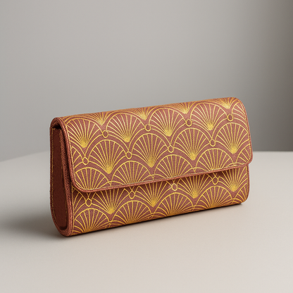 Bridesmaid Beaded Barrel Clutch