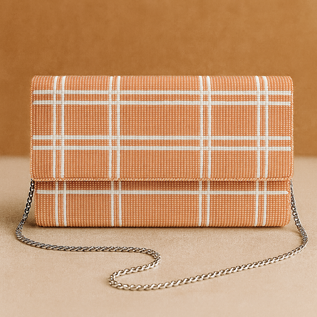 Bridesmaid Beaded Barrel Clutch