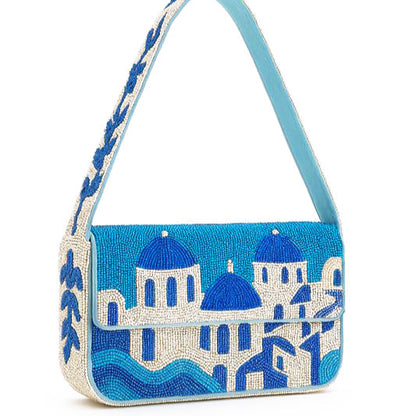 Santorini Beaded Handbag