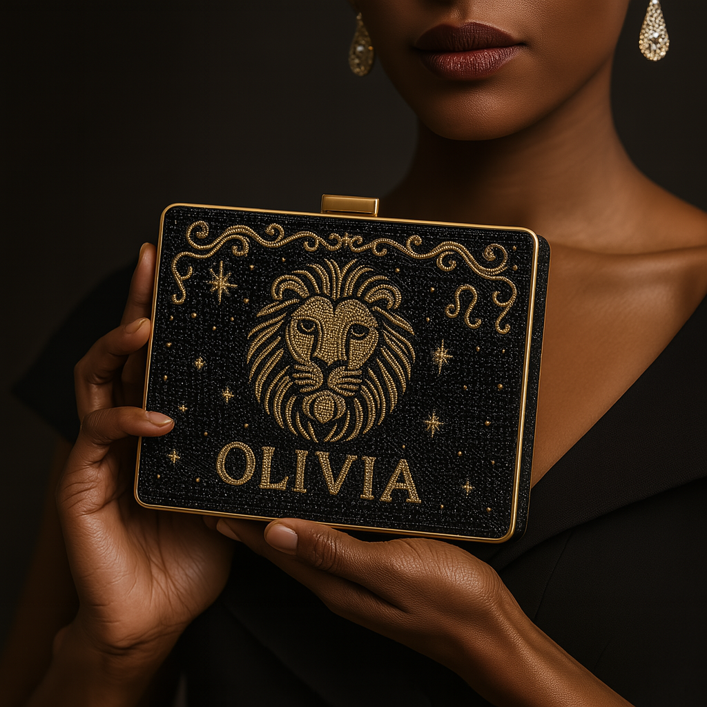Zodiac Box Clutch for Bridesmaid