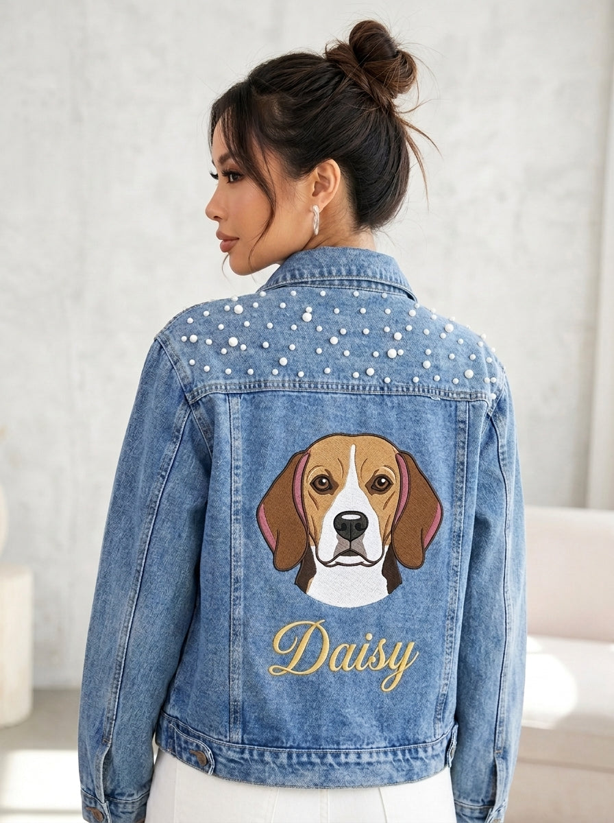 Embroidered Pet Jacket