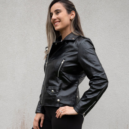 (Faux Leather) Engagement Leather Jacket