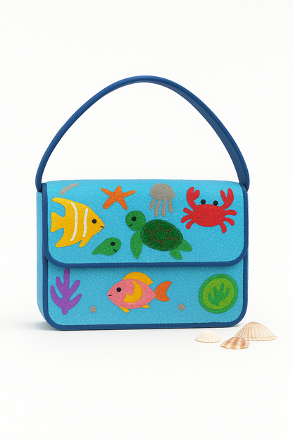Blue Sea Clutch