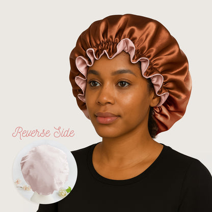 Copper Satin Bonnet