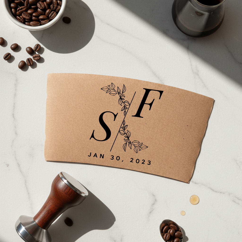 Floral Coffee Cup Sleeves