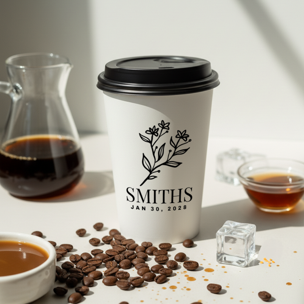 Floral Coffee Cups