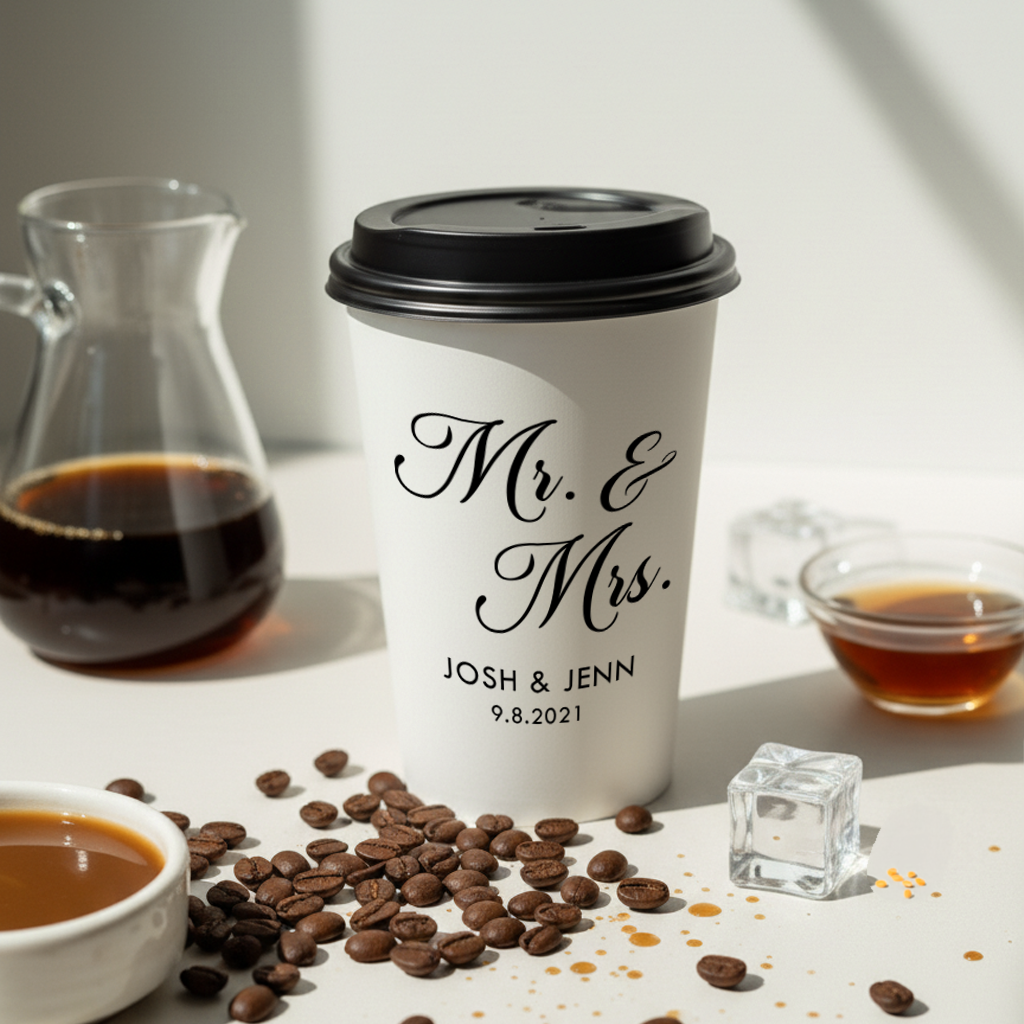 Names Minimalist Coffee Cup