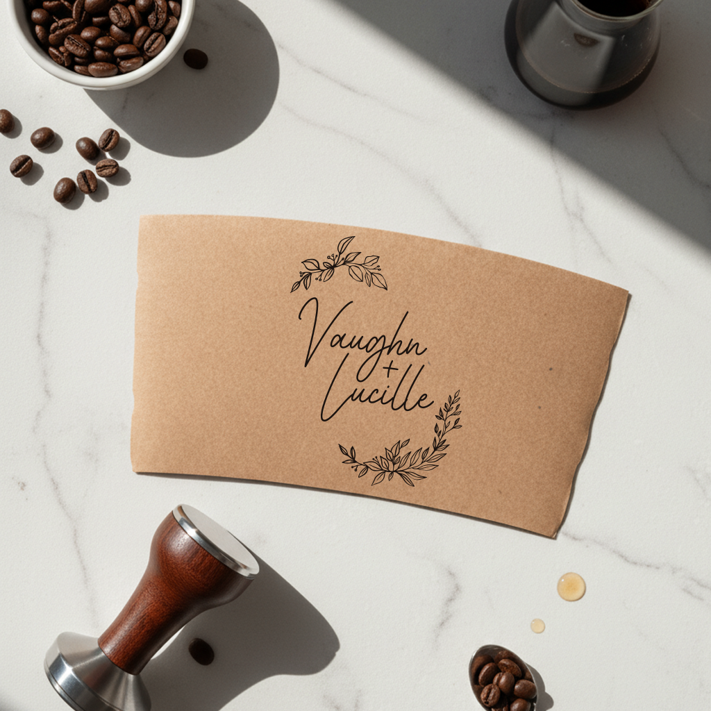 Floral Coffee Cup Sleeves