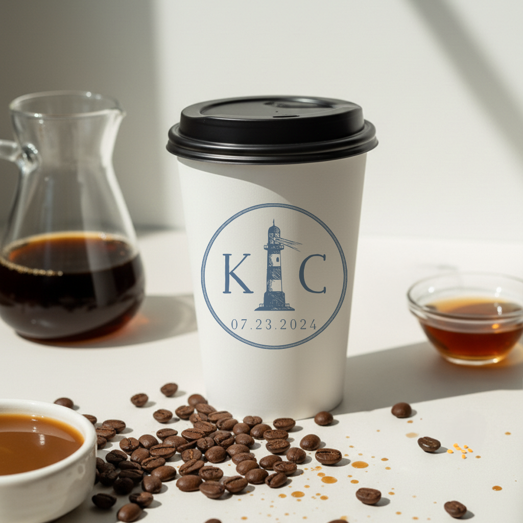 Nautical Themed Coffee Cups