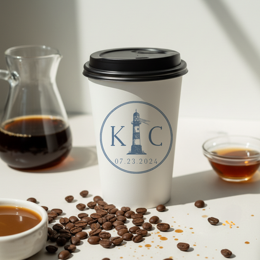 Nautical Themed Coffee Cups